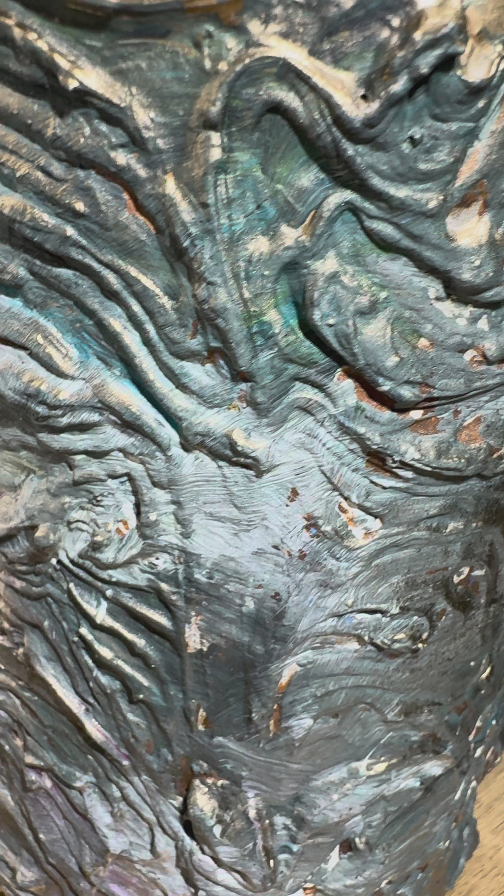 Vidéo texture du vase